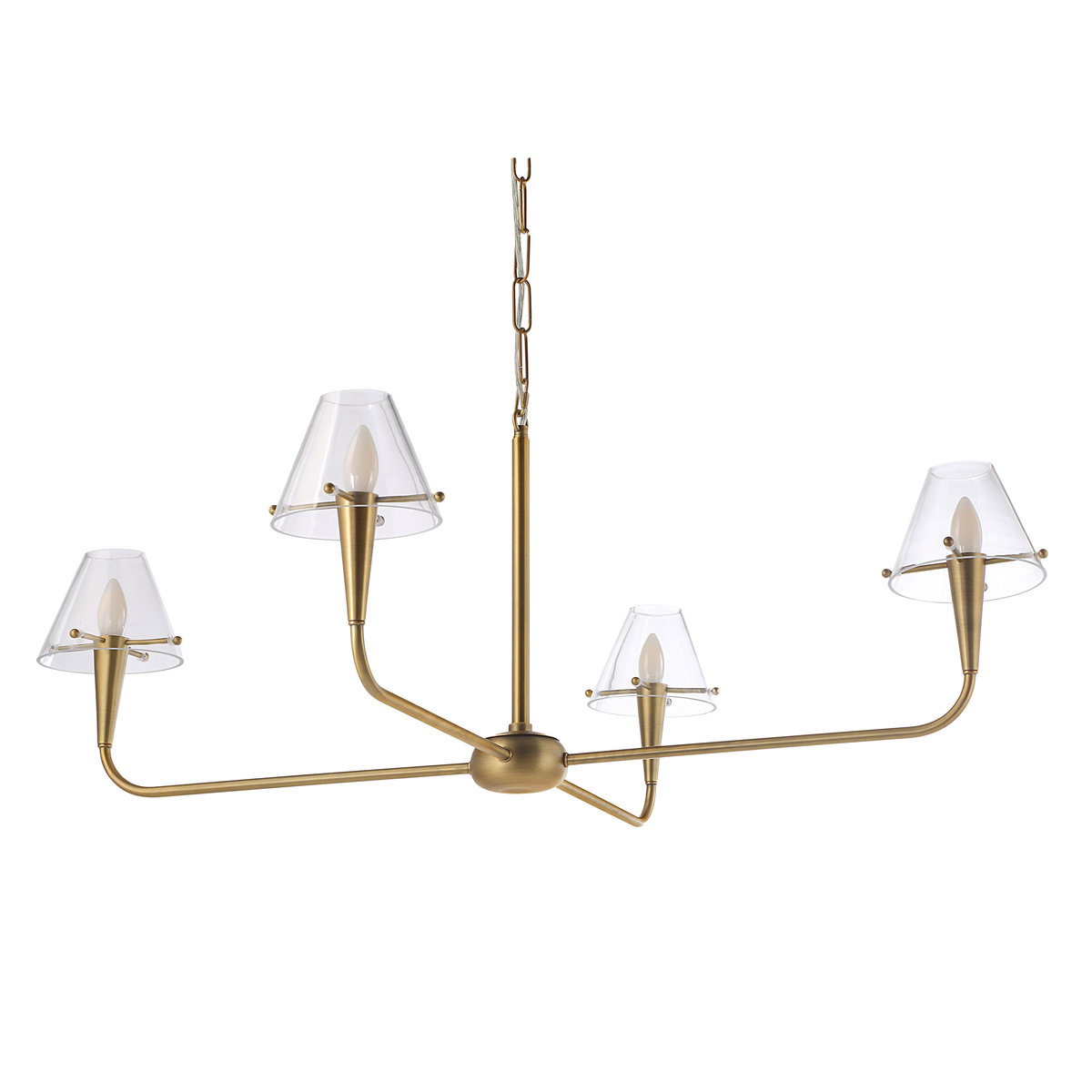 Maite, Chandelier by Renwil, 11" height x 42" depth View 3