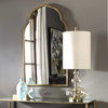 Formoso Amber Glass Table Lamp, by Uttermost, 1' width x 2'8.75" height x 1' depth thumbnail 2