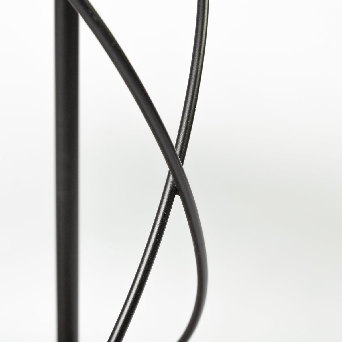 Marlon Black Metal Frame Two Tier Shelves with Stemware holder Bar Cart, Bar Carts & Cabinet by Mercana, 34.65" length x 15.35" width x 34.25" height View 11