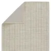 Marietta Handmade Striped Light Gray/ Light Green Area Rug (9'X12') thumbnail 1