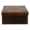 Celestino Coffee Table Brown, by Dovetail, 56" width x 16" height x 32" depth thumbnail 3