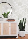 Kimono Trees Metallic Wallpaper thumbnail 2