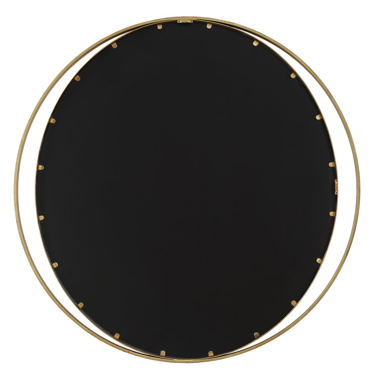 Rhodes Gold Round Mirror, by Uttermost, 36" width x 36" height x 1.25" depth View 8