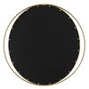 Rhodes Gold Round Mirror, by Uttermost, 36" width x 36" height x 1.25" depth thumbnail 8