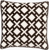 Alexandria Accent Pillow Down, Decorative Pillow by Surya, 18" length x 18" width thumbnail
