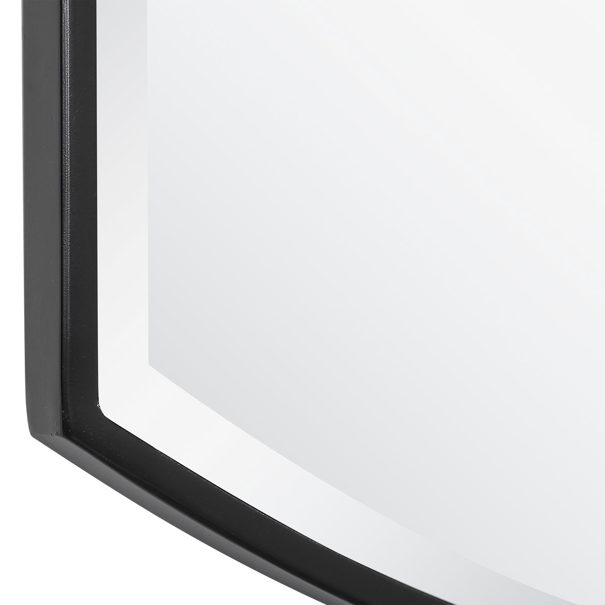 Shield Shaped Iron Mirror, by Uttermost, 2' width x 3'2" height x 1" depth View 7