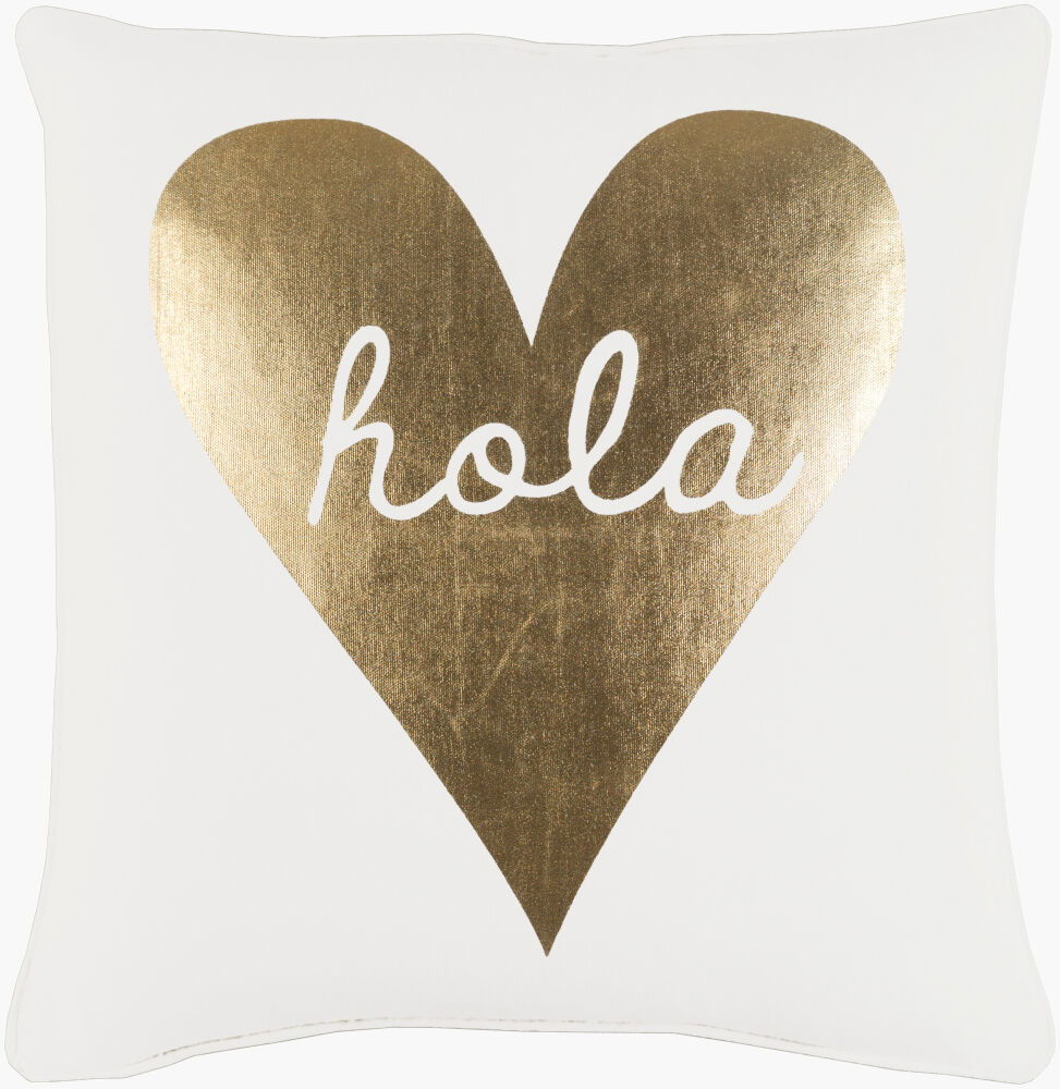 Glyph Accent Pillow, Decorative Pillow by Surya, 18" length x 18" width