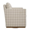 Basie Casual Linen Swivel Chair, Accent Chair by Uttermost, 31.5" width x 31" height x 27.75" depth thumbnail 6