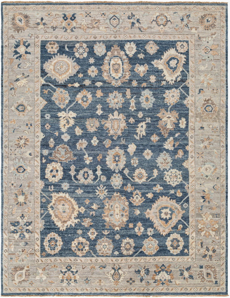 Ghazni Handmade Rug, by Surya, 1'6" length x 1'6" width