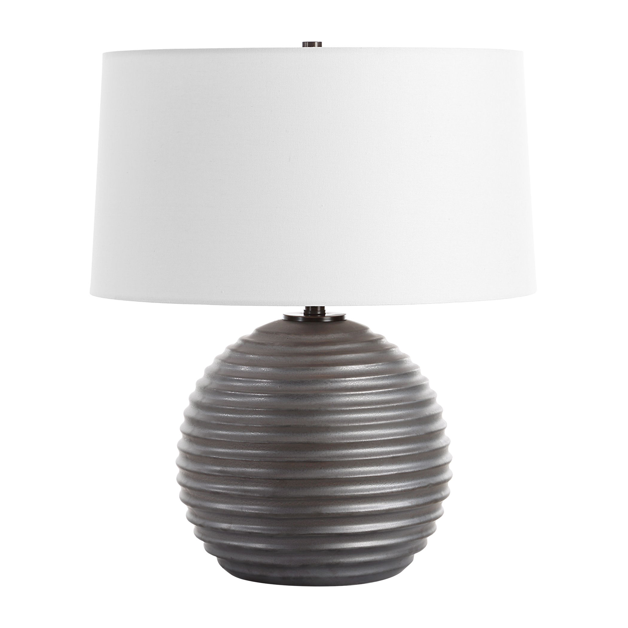 Chelsom Ribbed Table Lamp large image 