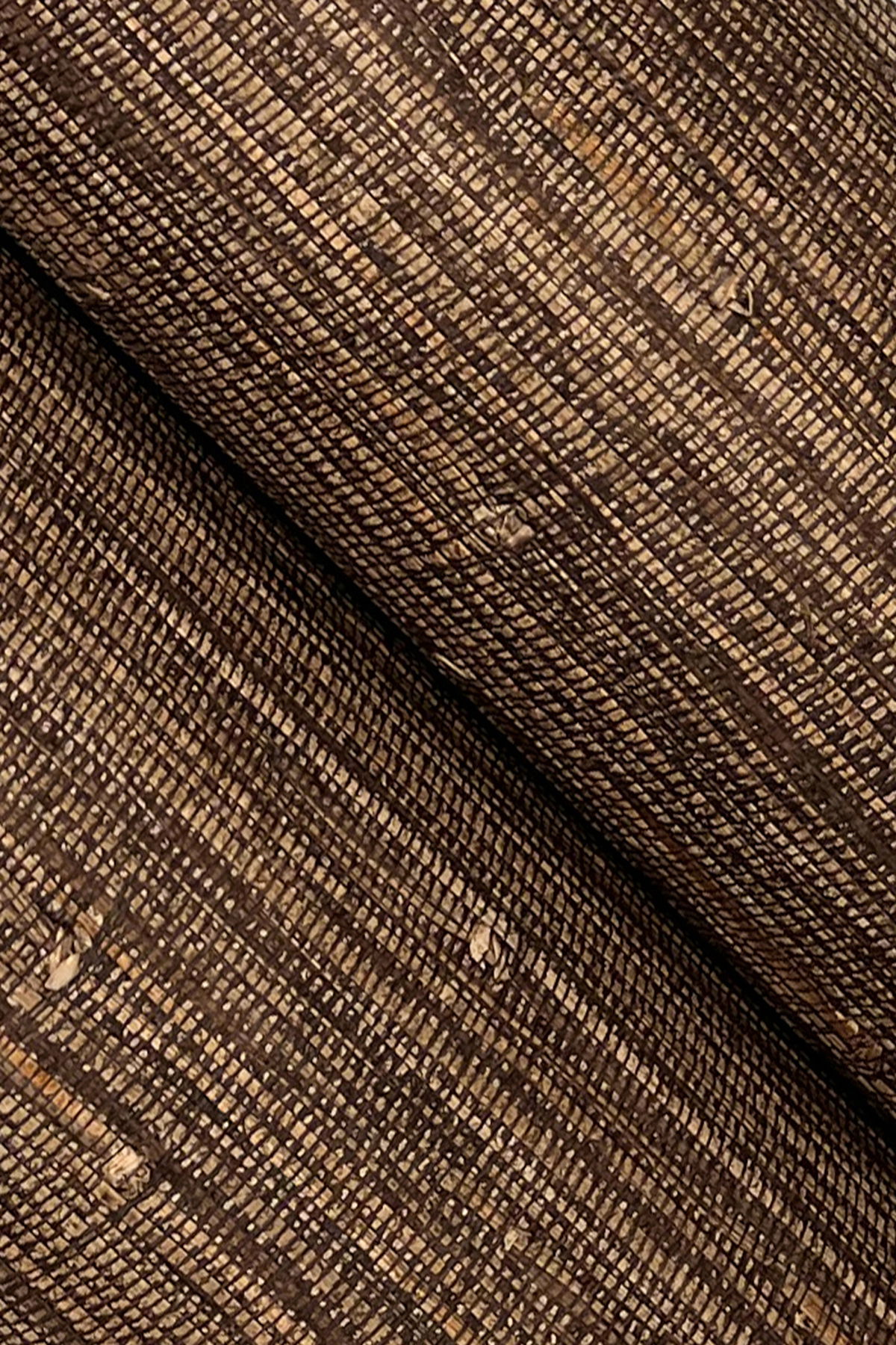 Knotted Grass Brown Wallpaper large image 