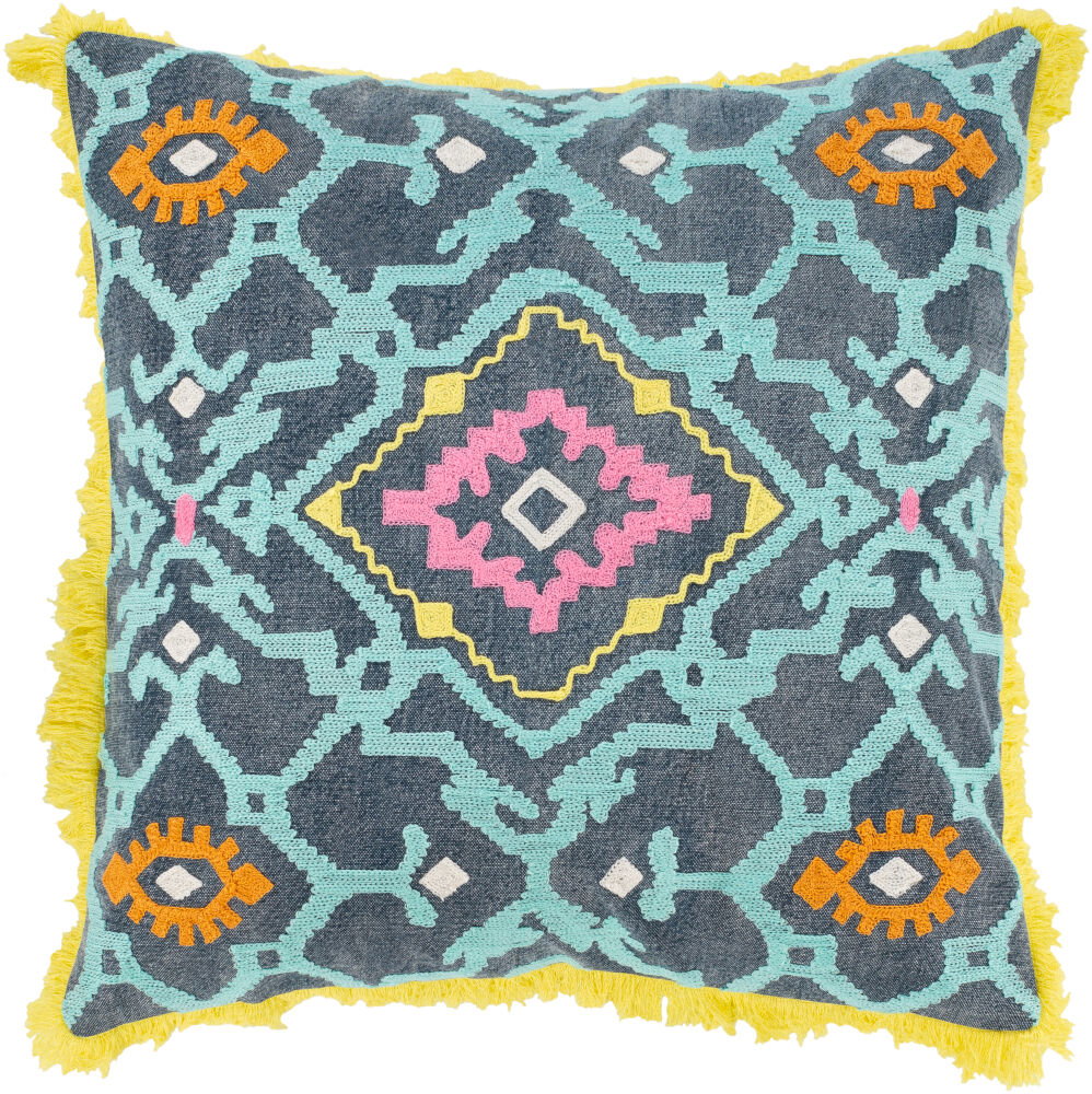 Kiko Accent Pillow Down, Decorative Pillow by Surya, 20" length x 20" width