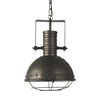 Zaio 12.5Lx 12.5W x 18.5H Weathered Antique Gold Metal Caged Bulb Pendant Light thumbnail 0