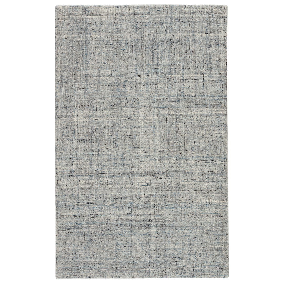 Jaipur Living Macklin Handmade Solid Light Blue/ Gray Area Rug 5'X8' large image 