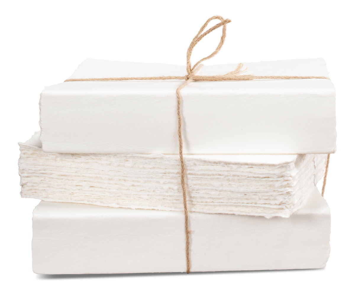 Ledger White  Set Of 6, by Sarreid, 7" length x 10" width x 2" height View 3