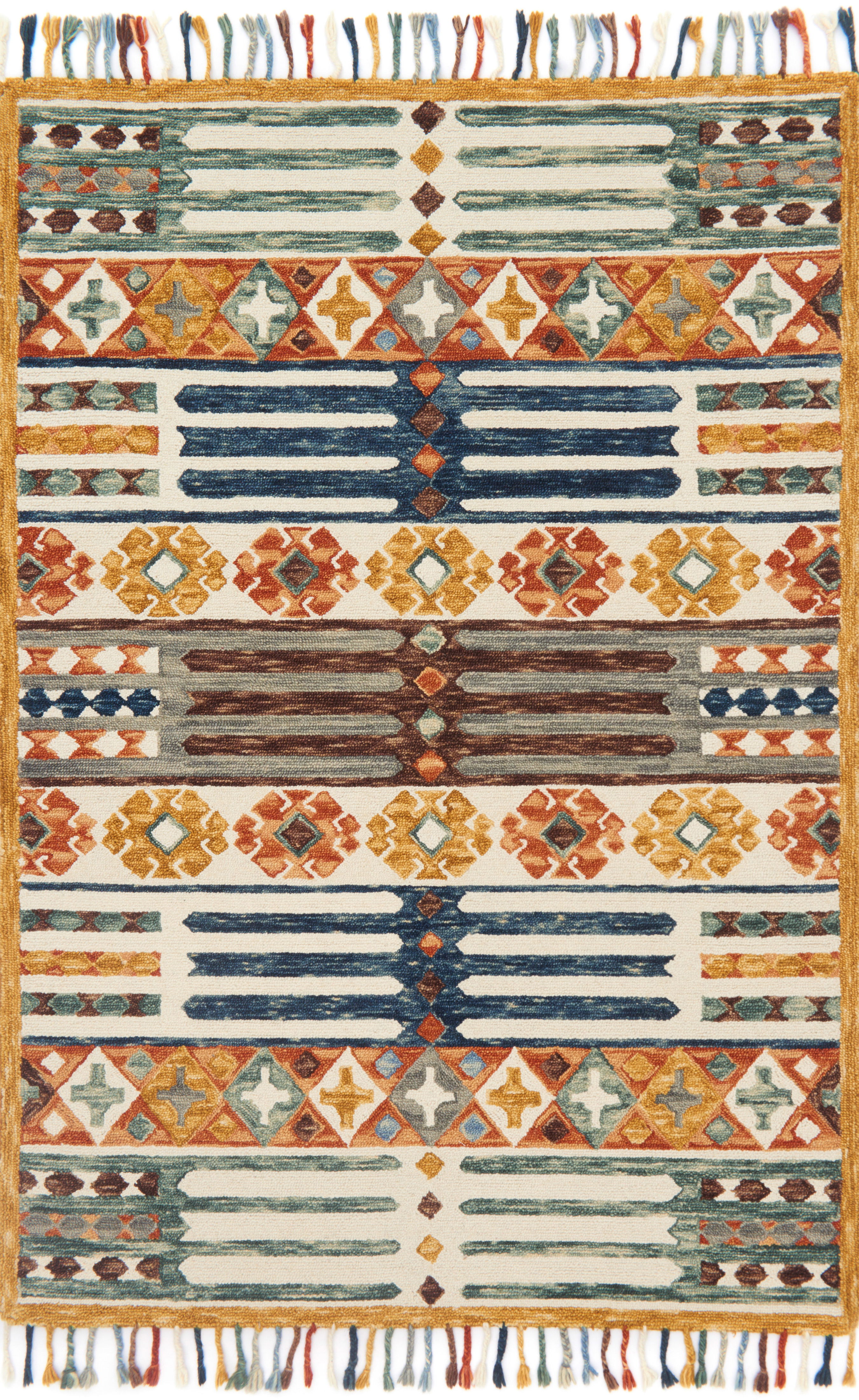 Loloi Zharah Rug, 1'6" length x 1'6" width View 1