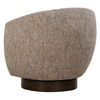 Dunes Fabric Swivel Chair, Furniture by Uttermost, 33" width x 32" height x 30" depth thumbnail 7
