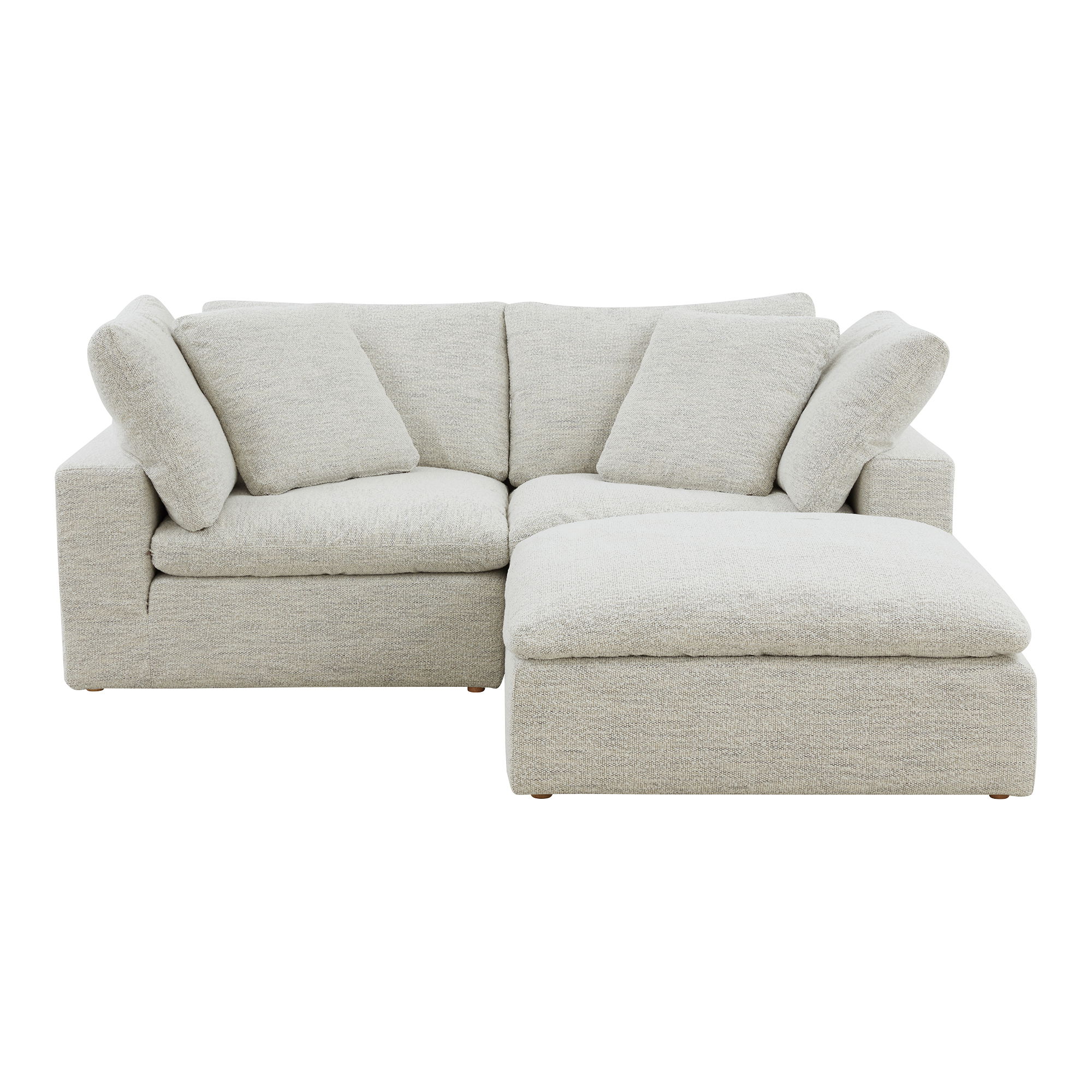 Clay Nook Modular Sectional Coastside Sand large image 