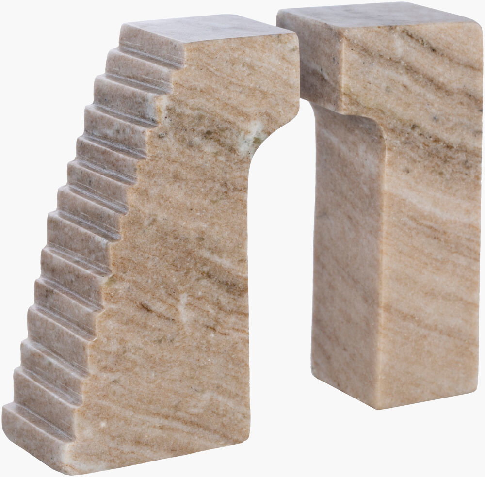 Gates of Troy Bookend, by Surya, 3" width x 7" height