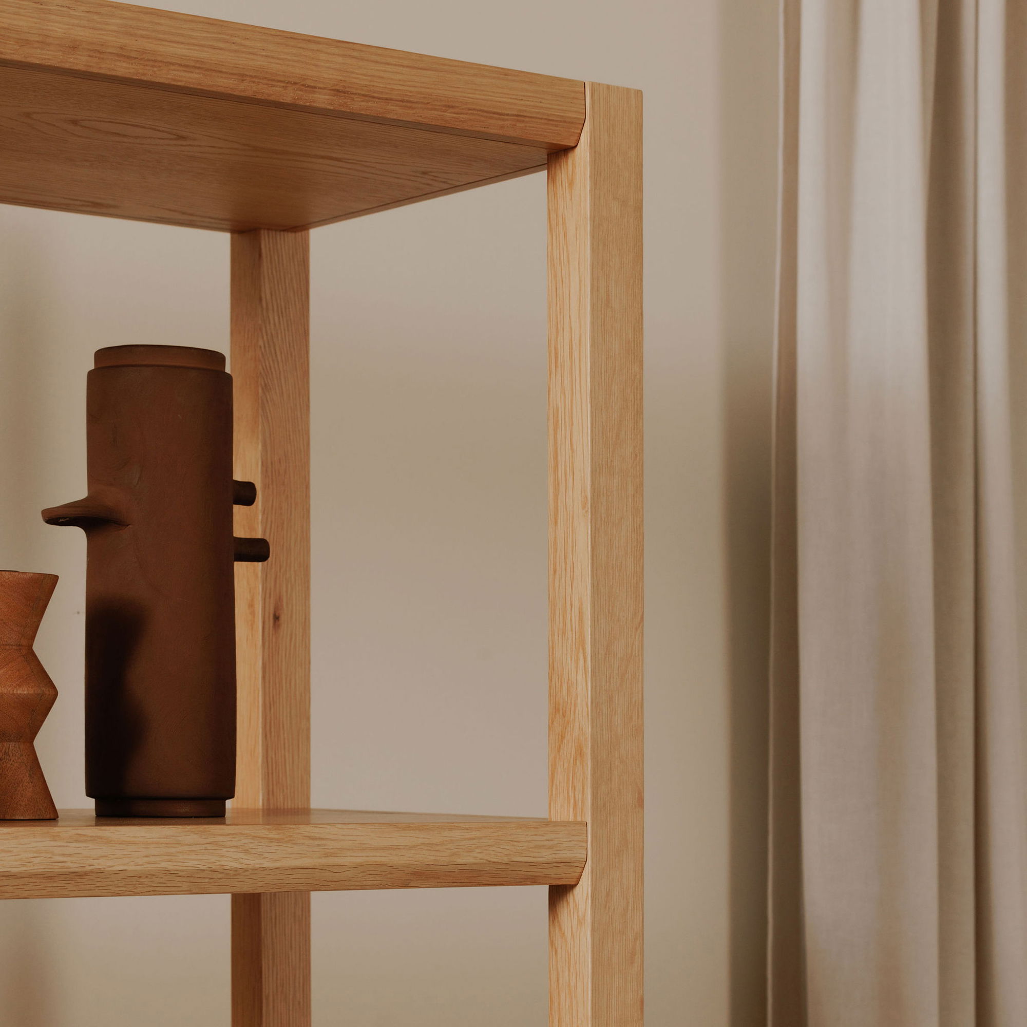 Nolan Bookcase Natural large image 