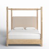 Retreat Upholstered Canopy Bed, by Hooker Furniture, 81.5" width x 90" height x 92" depth thumbnail 5
