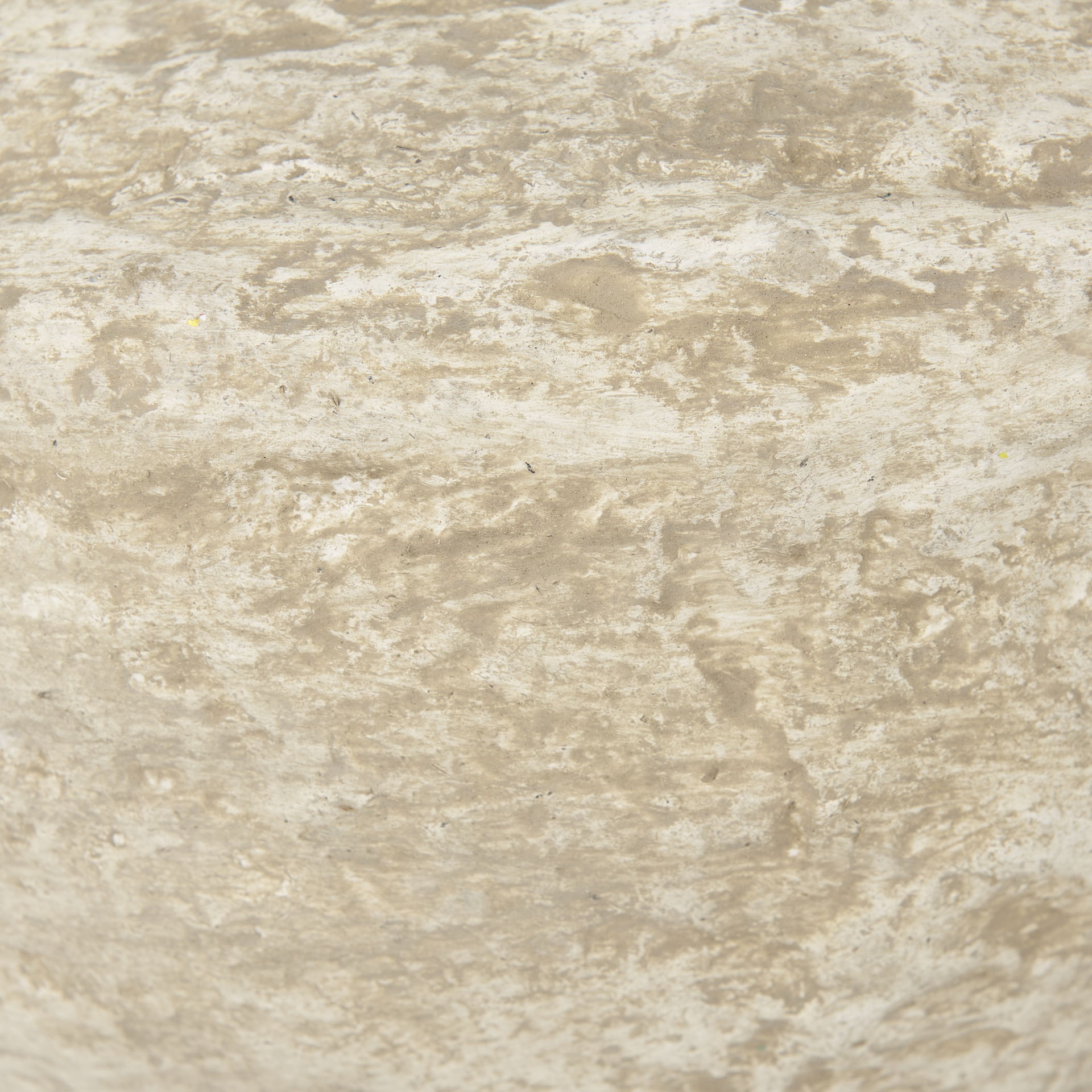 Sonu Set of 2 Beige Paper Mache Half-Pot Bowls, Decorative Bowl by Mercana, 12" length x 12" width x 8.5" height View 4