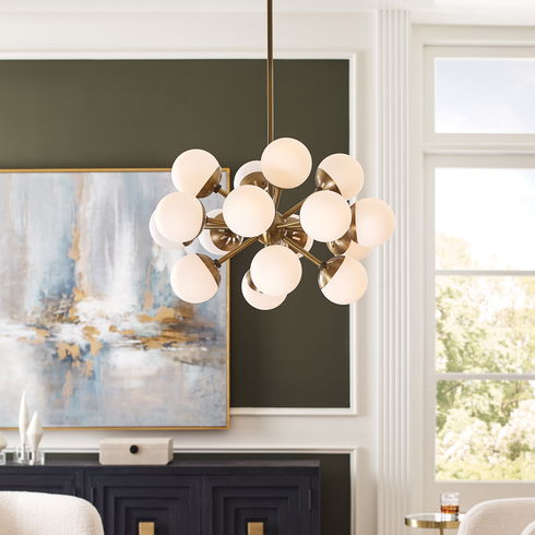 Droplet 16 Light Sputnik Chandelier