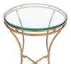 Round Side Table, by Sarreid, 1'8" length x 1'8" width x 1'10" height thumbnail 7