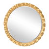 Haya Round Gold Mirror thumbnail 4