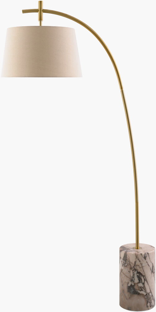 Cadenza Accent Floor Lamp, by Surya, 17" width x 65" height