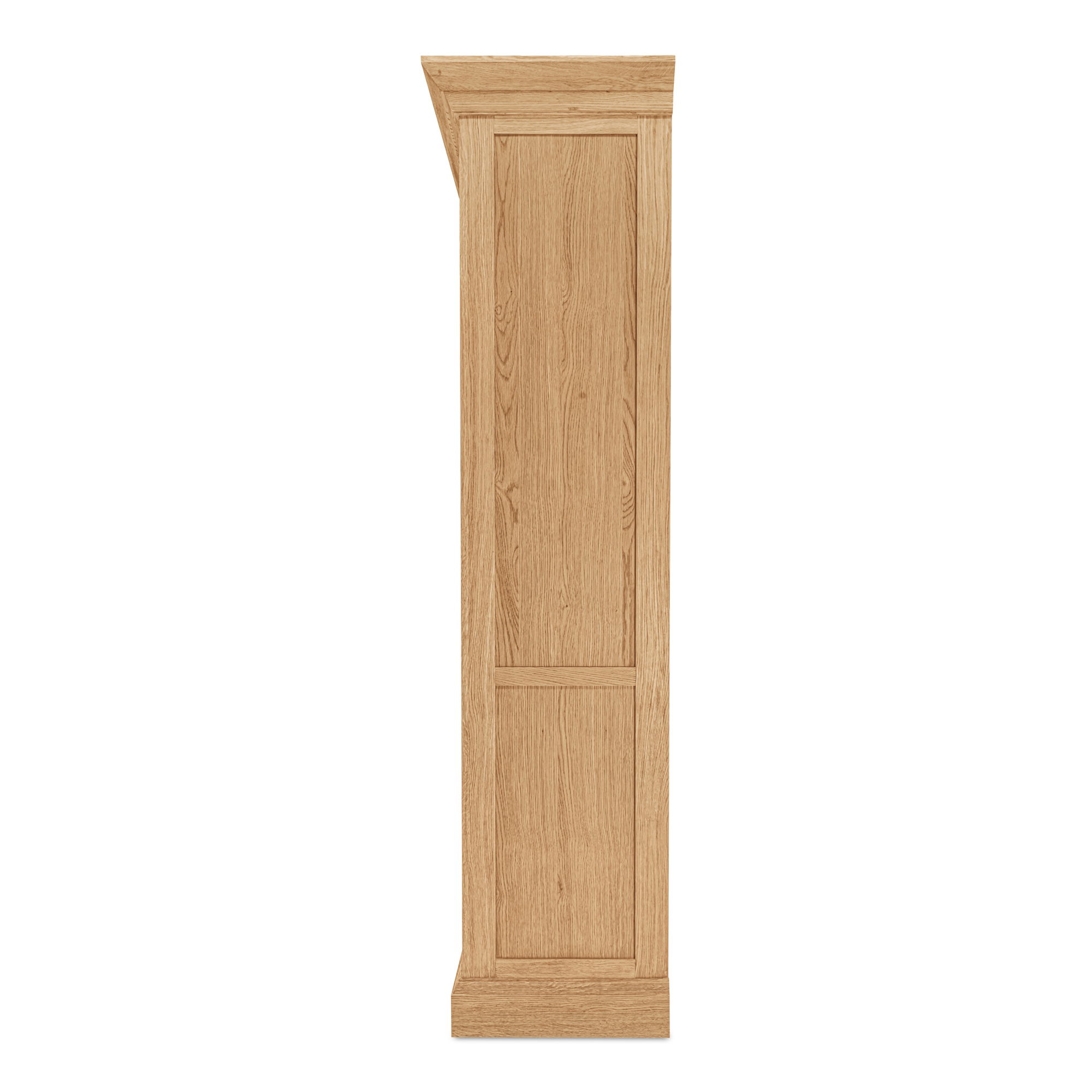 Raymond Tall Cabinet Natural, Cabinets & Sideboard by Moe's Home, 48" width x 83" height x 21" depth View 3