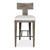 Cellini Outdoor Bar Stool, Outdoor Stool by Uttermost, 1'8" width x 3'7.5" height x 1'11.25" depth thumbnail 1