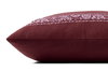 Rifle Paper Co. x Loloi Estee Border Pillow, Decorative Pillow, 22" length x 22" width thumbnail 2