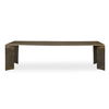 Reade Brass Outdoor Coffee Table, Furniture by Uttermost, 63" width x 16" height x 24" depth thumbnail 1