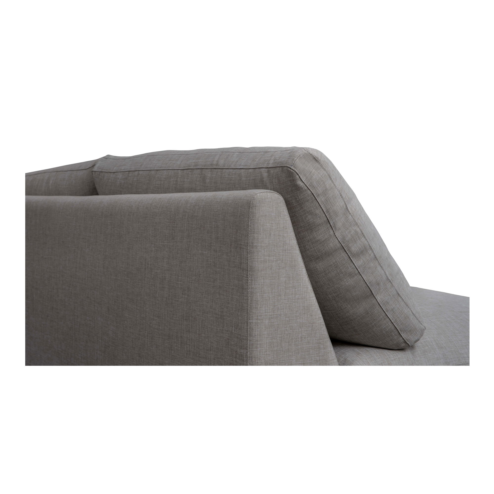 Miles Outdoor Sofa Speckled Light Grey large image 