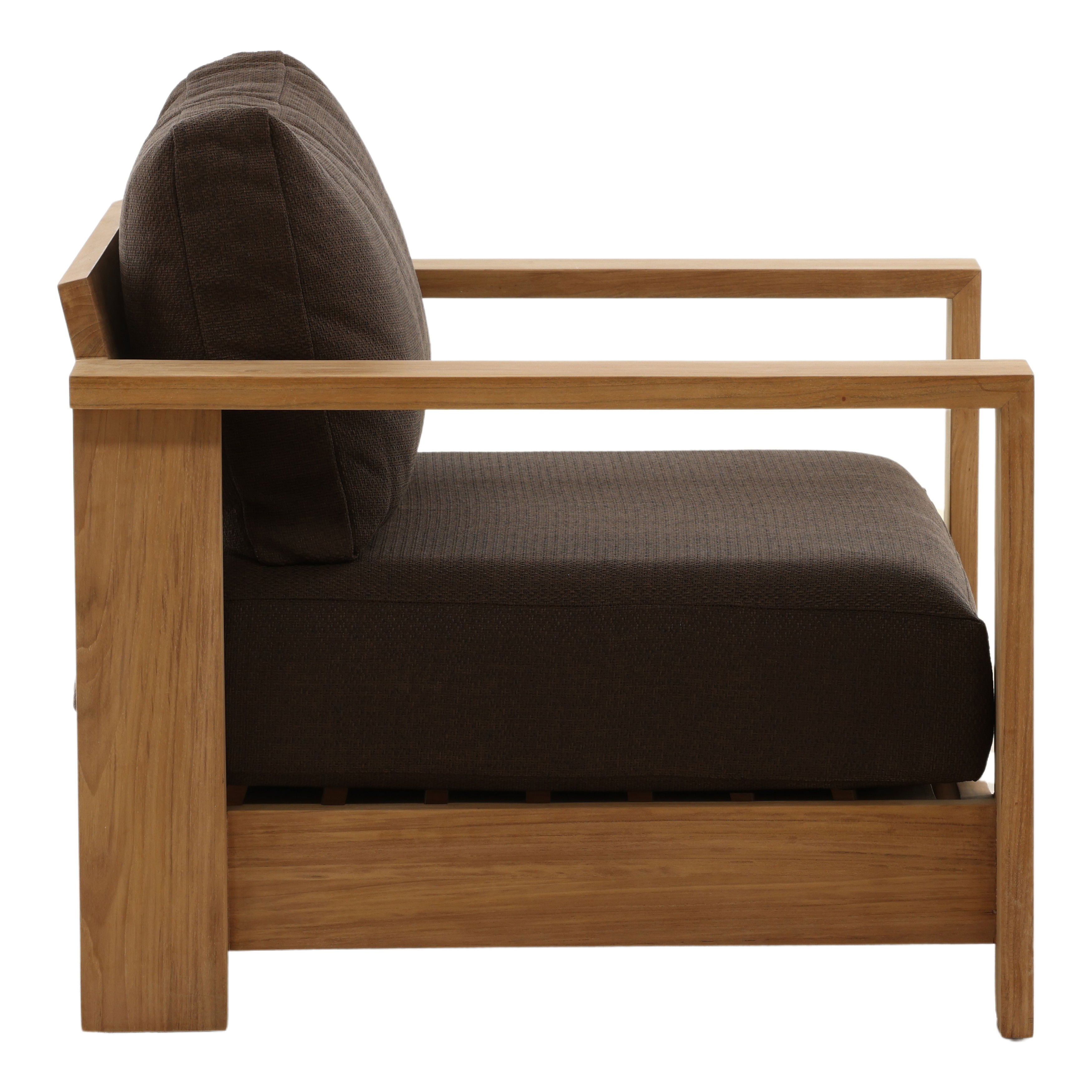 Naya Outdoor Sofa Chair Brown large image 