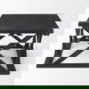 Forsey  Black Wood Rectangular Coffee Table thumbnail 3