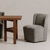 Cormac Rolling Dining Chair Slate Green thumbnail 7
