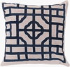 Chinese Gate Accent Pillow, Decorative Pillow by Surya, 18" length x 18" width thumbnail
