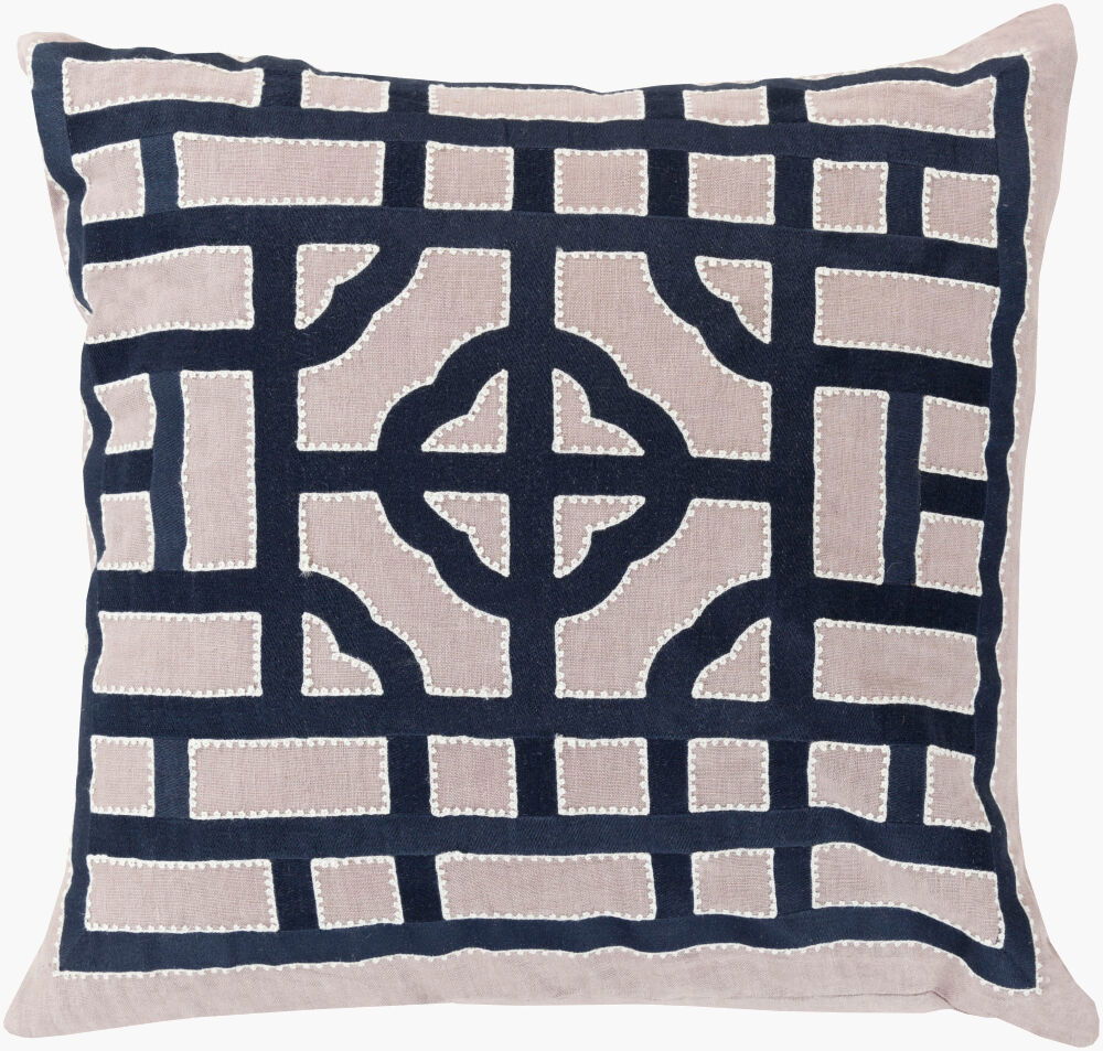 Chinese Gate Accent Pillow large image 