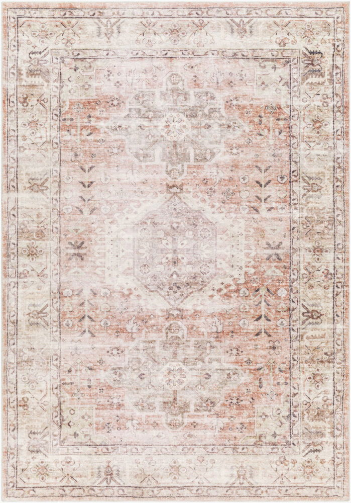 Erin Machine Woven Rug, by Surya, 1'3.75" length x 1'3.75" width