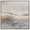 Storm Clouds Abstract Hand Painted Art, by Uttermost, 43.25" width x 43.25" height x 2.25" depth thumbnail 1