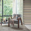 Happy Zigzag Green & Brown Wallpaper thumbnail 1