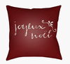 Joyeux Accent Pillow, Decorative Pillow by Surya, 18" length x 18" width thumbnail