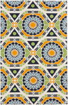 Kaleidoscope Handmade Rug, by Surya, 3' length x 2' width thumbnail