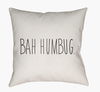 Bahhumbug Accent Pillow, Decorative Pillow by Surya, 18" length x 18" width thumbnail