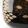 Mojave Small Black and Gold Detail Glass Vase thumbnail 8