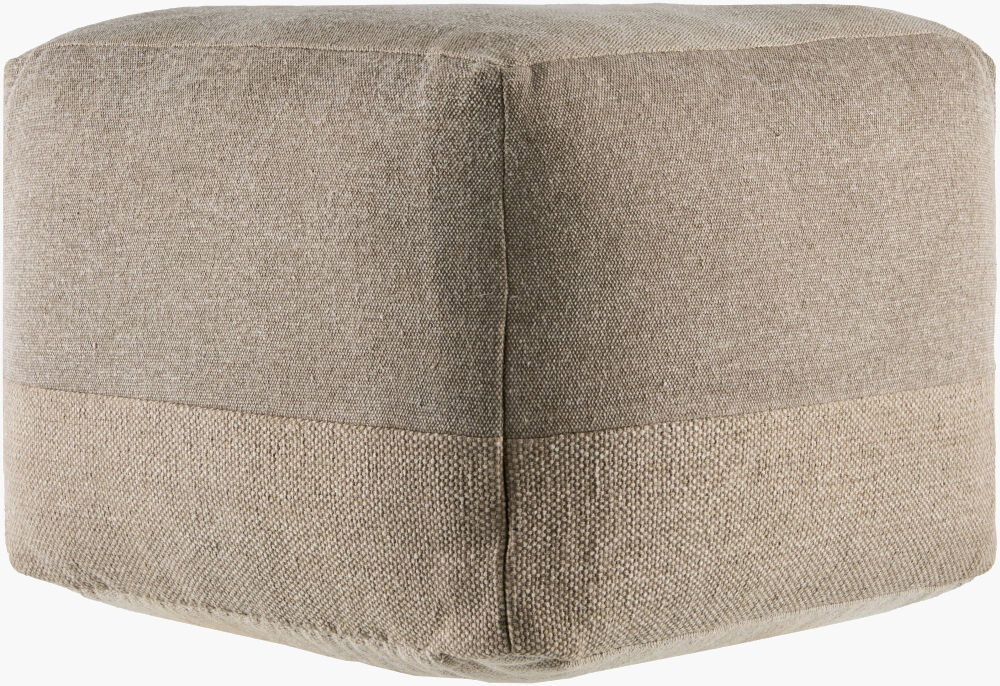 Frazier Pouf, Ottoman by Surya, 18" width x 14" height