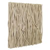 Gathered Teak Square Bleached Wood Wall Decor thumbnail 4