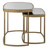 Vista Gold Nesting Tables, Set Of 2 thumbnail 5